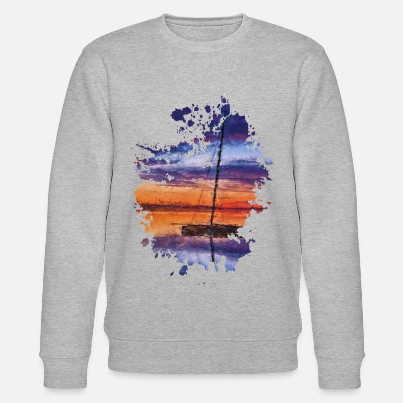 Boot - Stanley/Stella Unisex Bio-Sweatshirt CHANGER  - Grau meliert