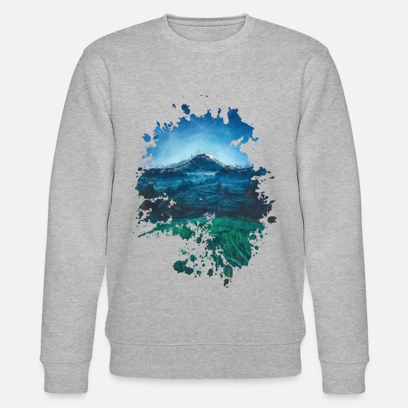 Berg - Stanley/Stella Unisex Bio-Sweatshirt CHANGER  - Grau meliert
