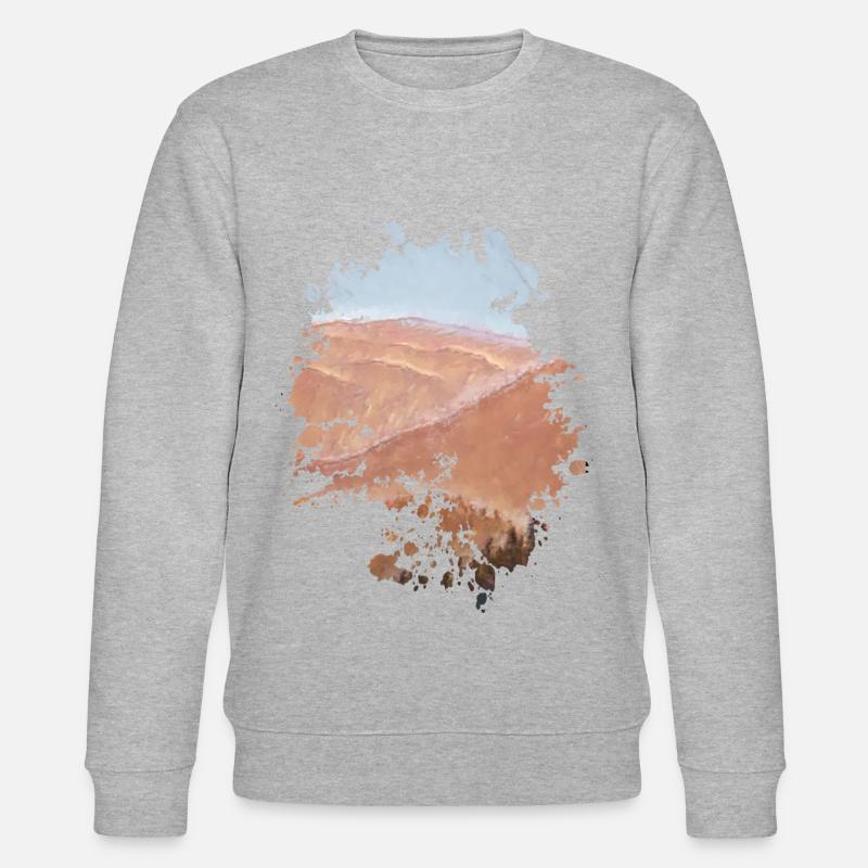 Wüste - Stanley/Stella Unisex Bio-Sweatshirt CHANGER  - Grau meliert