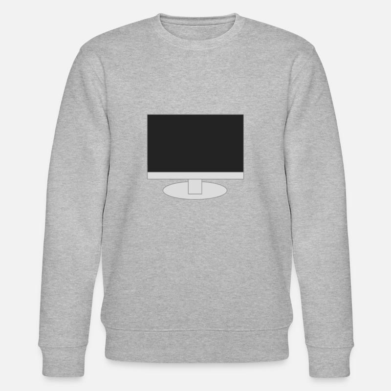 Monitor - computer - Stanley/Stella CHANGER Unisex Organic Sweatshirt - heather grey
