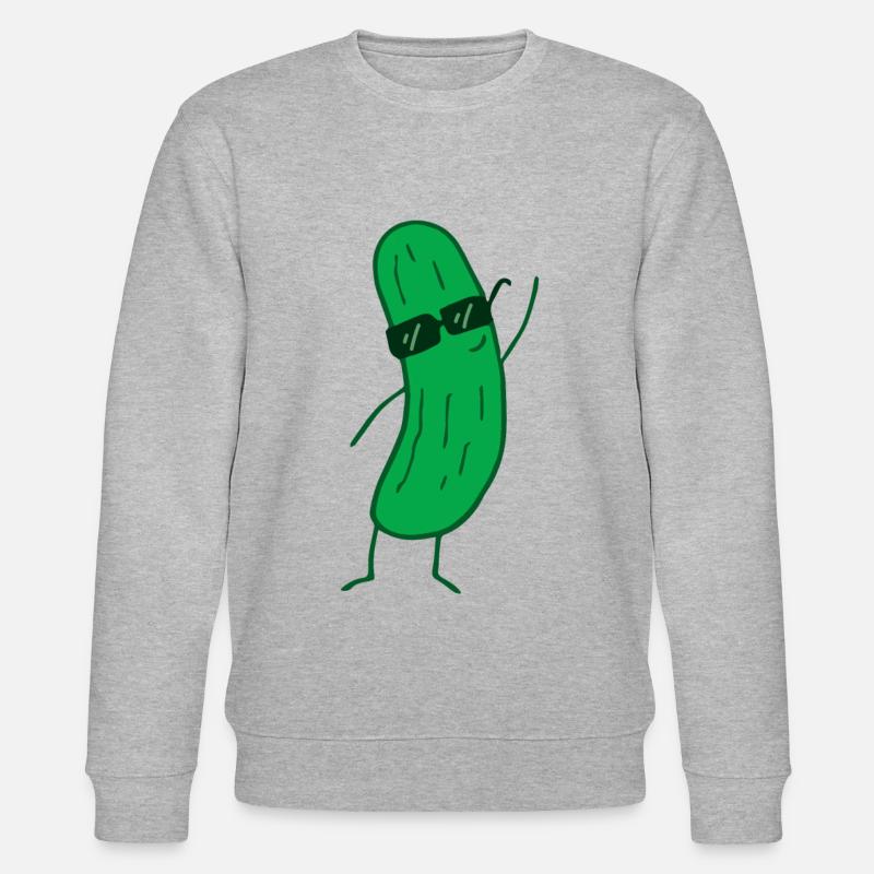 concombre - Sweat bio CHANGER Stanley/Stella Unisexe - gris chiné