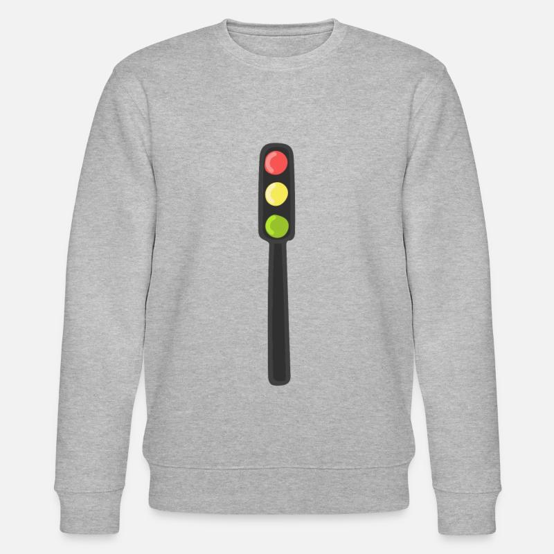 Traffic light - Stanley/Stella CHANGER Unisex Organic Sweatshirt - heather grey