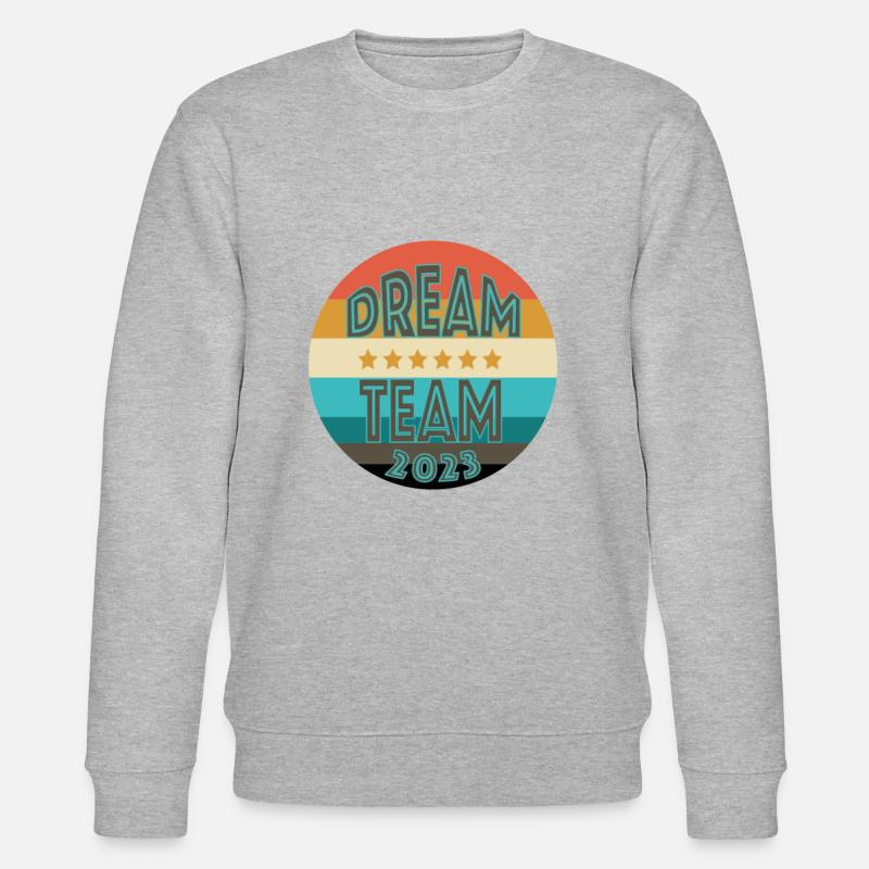 Dream team - Sweat bio CHANGER Stanley/Stella Unisexe - gris chiné