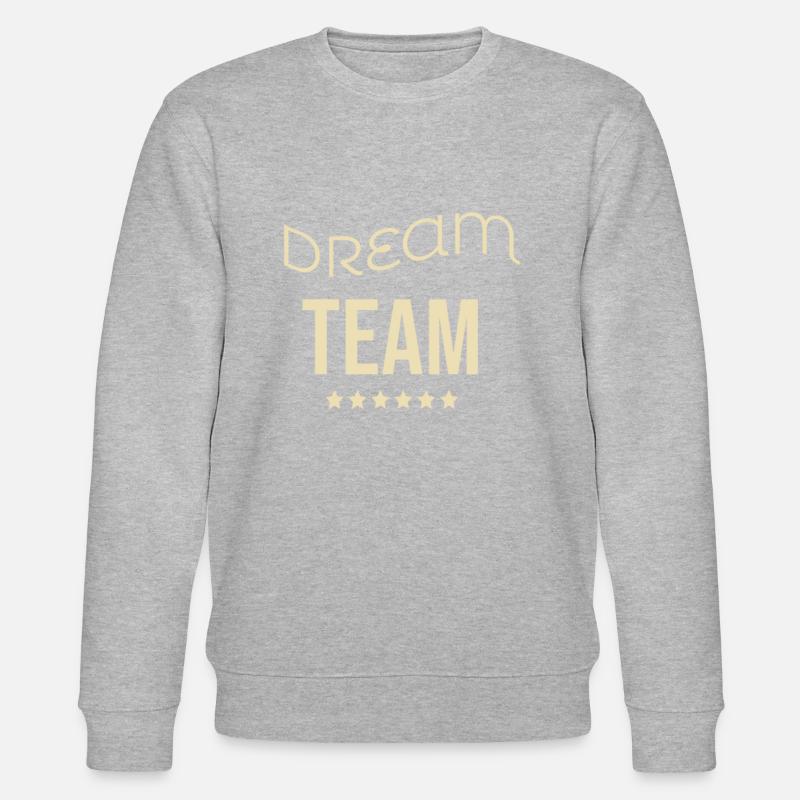 Dream-Team - Stanley/Stella Unisex Bio-Sweatshirt CHANGER - Grau meliert