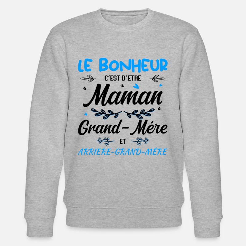 Arrière-Grand-Mère - Sweat bio CHANGER Stanley/Stella Unisexe - gris chiné