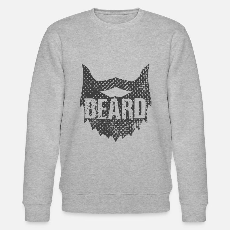 Bart - Stanley/Stella Unisex Bio-Sweatshirt CHANGER  - Grau meliert