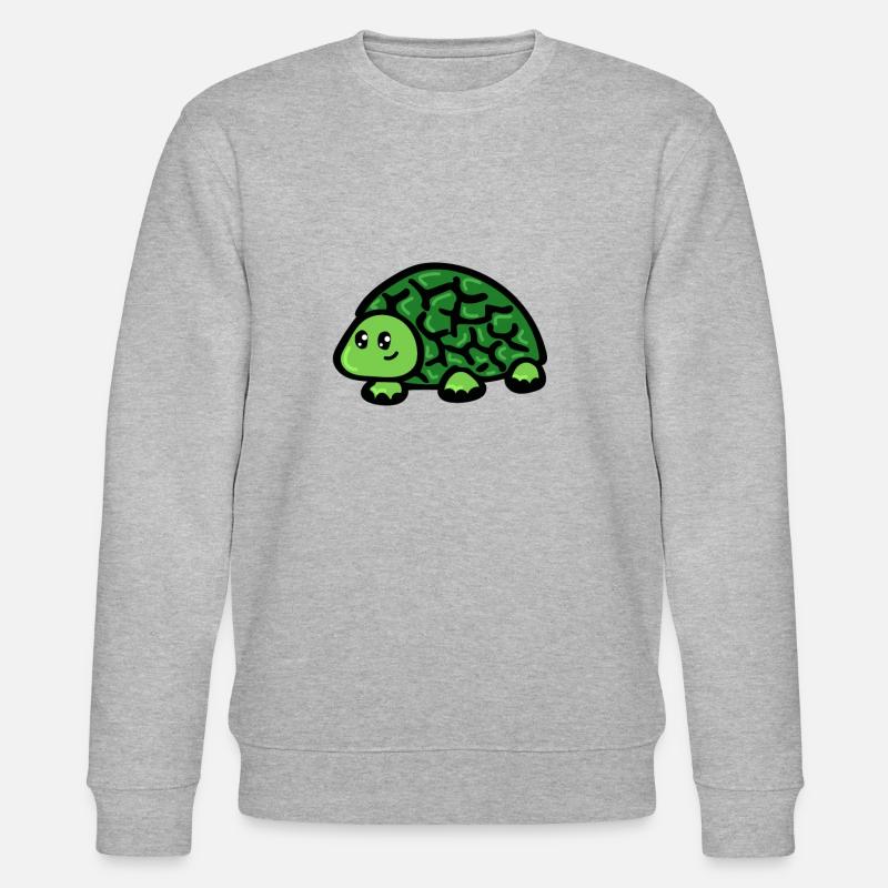Turtle - Stanley/Stella CHANGER Unisex Organic Sweatshirt - heather grey