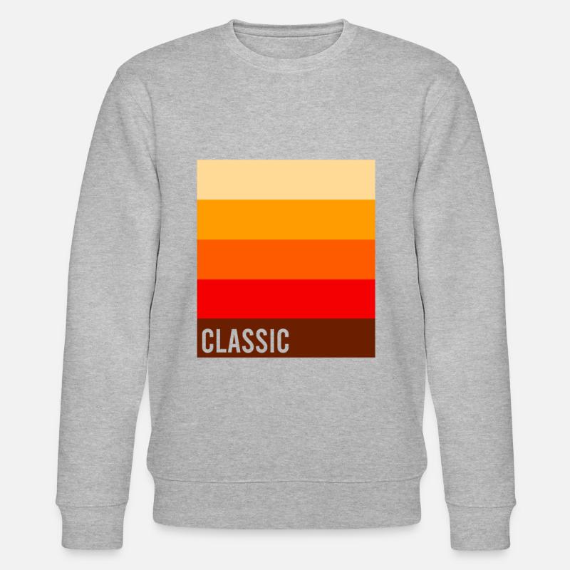Klassik - Stanley/Stella Unisex Bio-Sweatshirt CHANGER  - Grau meliert