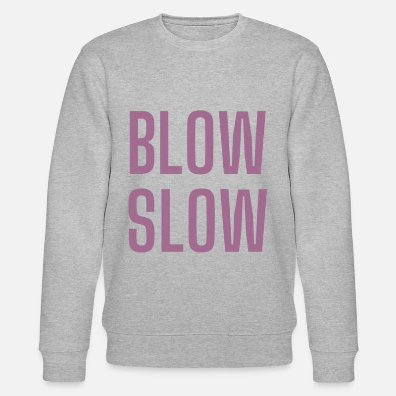 langsames pusten - Stanley/Stella Unisex Bio-Sweatshirt CHANGER  - Grau meliert