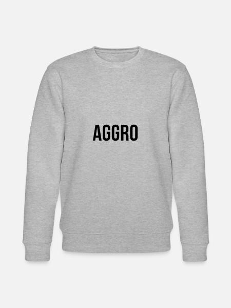 Aggro - Stanley/Stella Unisex Bio-Sweatshirt CHANGER  - Grau meliert