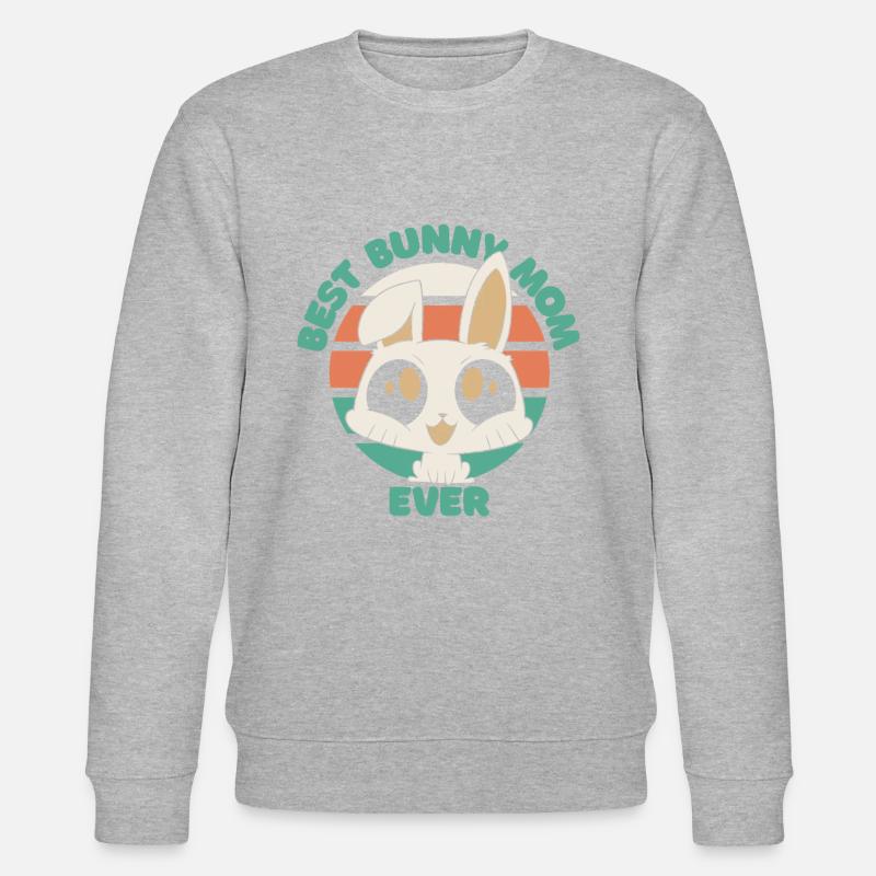 Rabbit Animal Pet Rabbit - Stanley/Stella CHANGER Unisex Organic Sweatshirt - heather grey