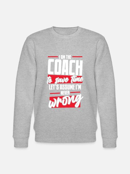 Coach Trainer - Stanley/Stella CHANGER Unisex Organic Sweatshirt - heather grey