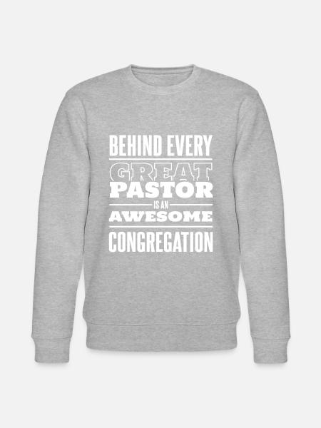 Pasteur Pasteur Prédicateur Église Christ - Sweat bio CHANGER Stanley/Stella Unisexe - gris chiné