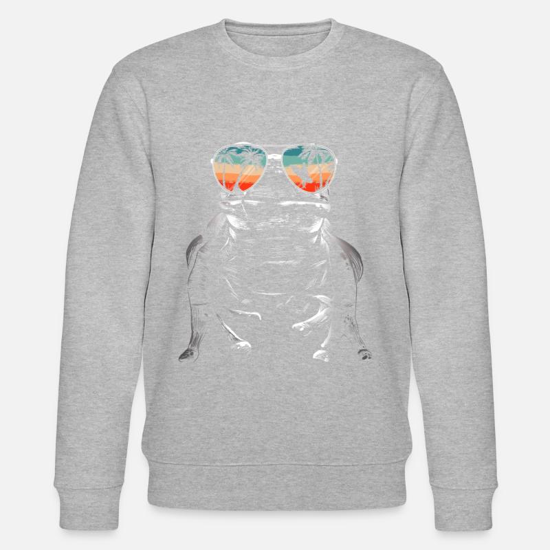 Frog Toad - Stanley/Stella CHANGER Unisex Organic Sweatshirt - heather grey