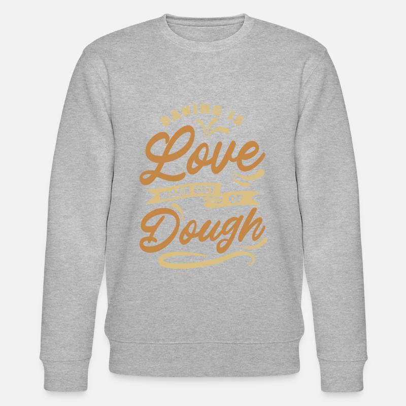 Baker Baking - Stanley/Stella CHANGER Unisex Organic Sweatshirt - heather grey