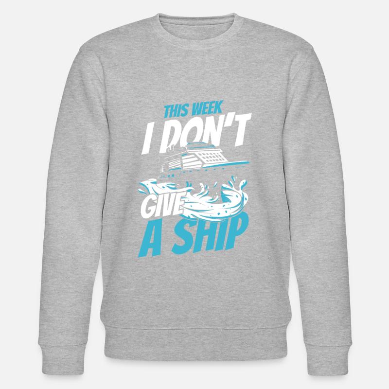 Croisière Bateau de vacances Croisière - Sweat bio CHANGER Stanley/Stella Unisexe - gris chiné
