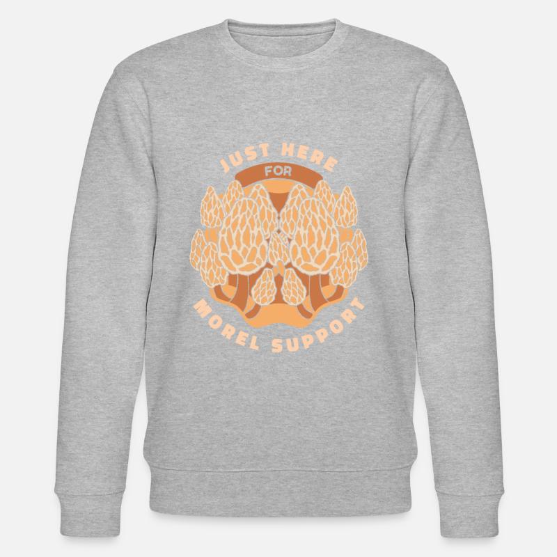 Champignons Champignons Champignon Champignon - Sweat bio CHANGER Stanley/Stella Unisexe - gris chiné