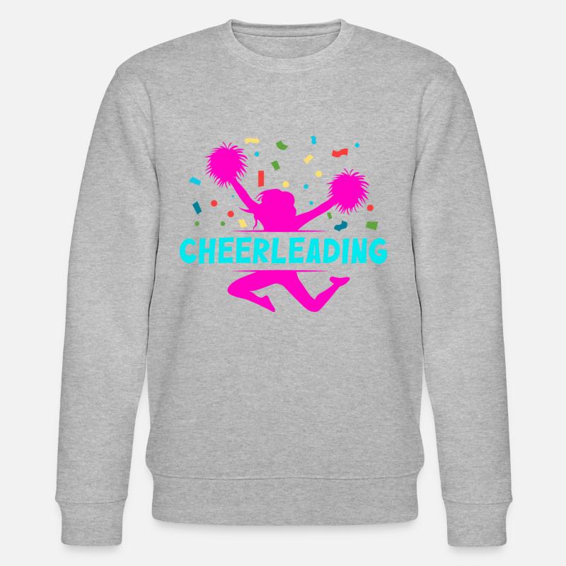 Cheerleading - Stanley/Stella Unisex Bio-Sweatshirt CHANGER  - Grau meliert