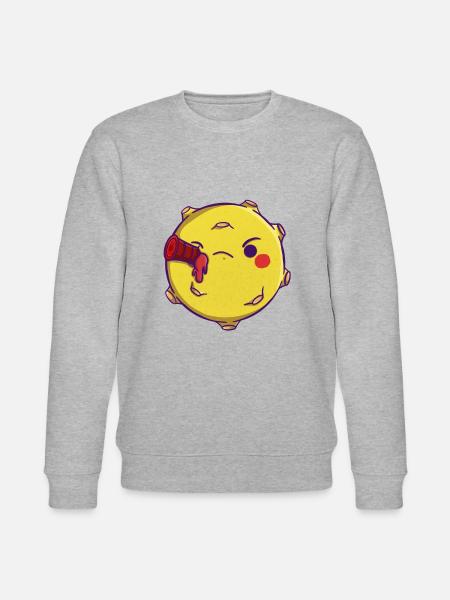 Trip to the Moon - Stanley/Stella CHANGER Unisex Organic Sweatshirt - heather grey