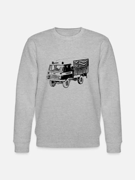 Robur LO Fire Department - Stanley/Stella CHANGER Unisex Organic Sweatshirt - heather grey