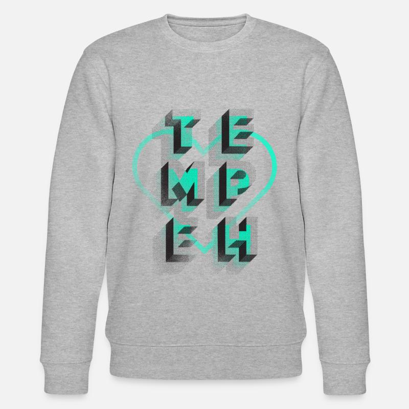 Tempeh - Sweat bio CHANGER Stanley/Stella Unisexe - gris chiné