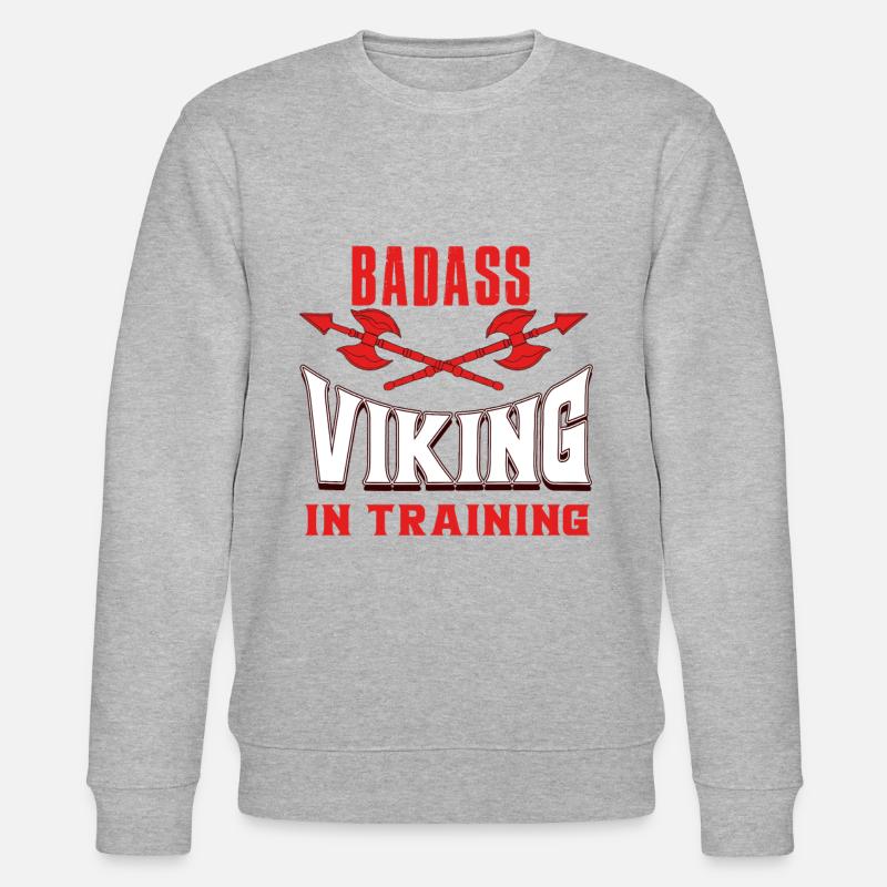 VIKINGS - Sweat bio CHANGER Stanley/Stella Unisexe - gris chiné