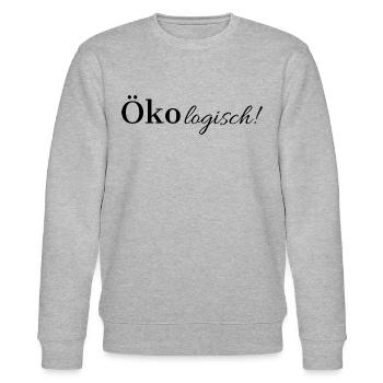 Öko - Stanley/Stella Unisex Bio-Sweatshirt CHANGER  - Grau meliert - Vorne - Nik (191cm) & Marisol (170cm)