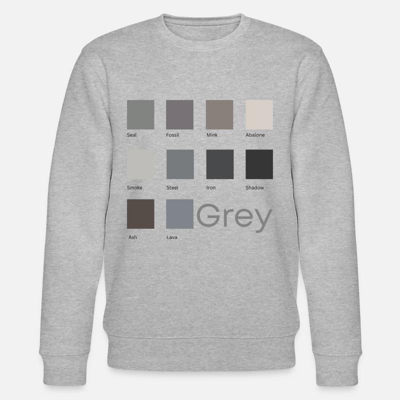 Grau/Grey - Stanley/Stella Unisex Bio-Sweatshirt CHANGER - Grau meliert