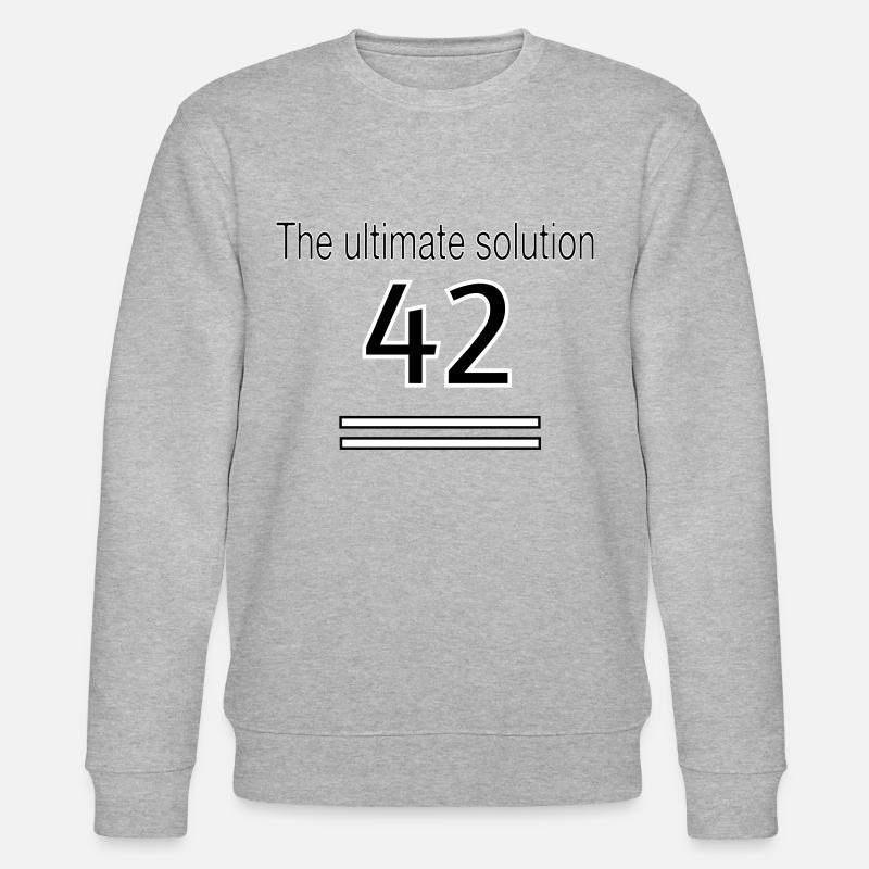 The ultimate solution - Stanley/Stella CHANGER Unisex Organic Sweatshirt - heather grey