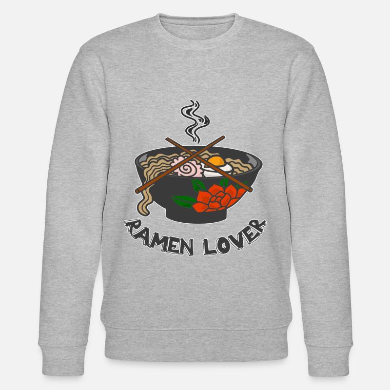 Amant de ramen - Sweat bio CHANGER Stanley/Stella Unisexe - gris chiné