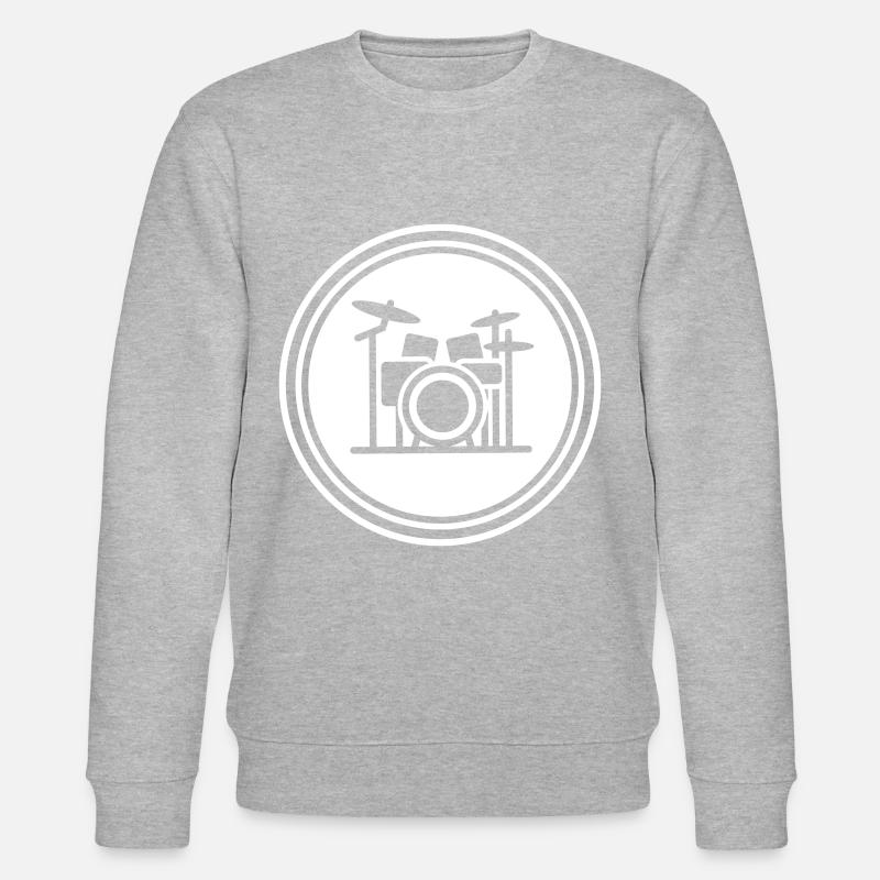 Percussion - Sweat bio CHANGER Stanley/Stella Unisexe - gris chiné