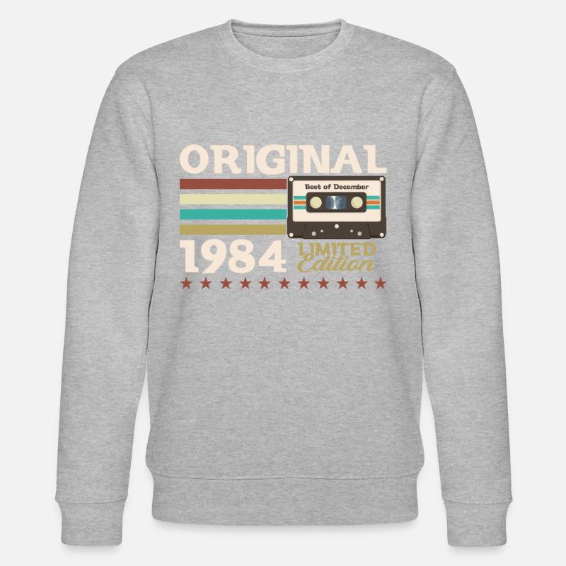 Cassette 39e anniversaire décembre 1984 - Sweat bio CHANGER Stanley/Stella Unisexe - undefined