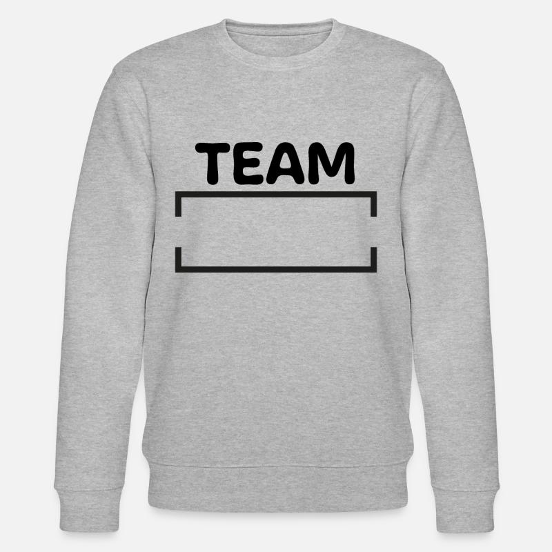 Exemple de cadre d’équipe - Sweat bio CHANGER Stanley/Stella Unisexe - gris chiné