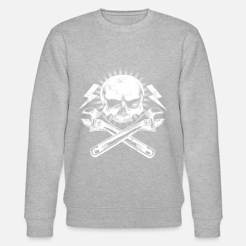 Handwerker - Stanley/Stella Unisex Bio-Sweatshirt CHANGER  - Grau meliert