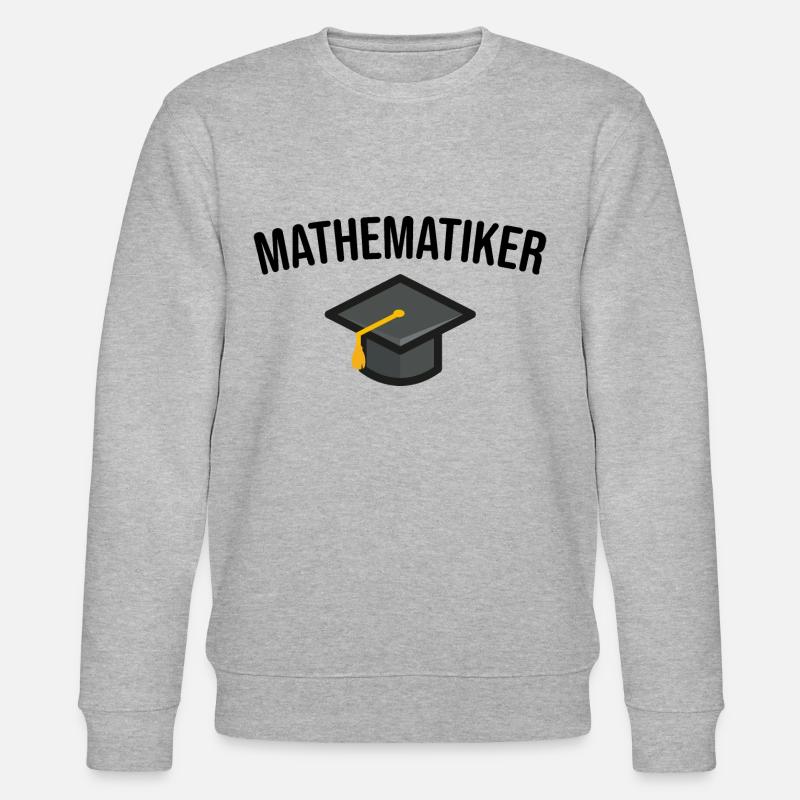 Mathematiker Studium Abschluss - Stanley/Stella Unisex Bio-Sweatshirt CHANGER  - Grau meliert