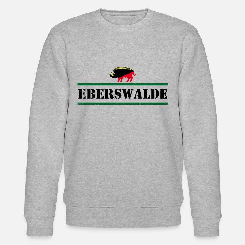 Eberswalde - Stanley/Stella Unisex Bio-Sweatshirt CHANGER  - Grau meliert