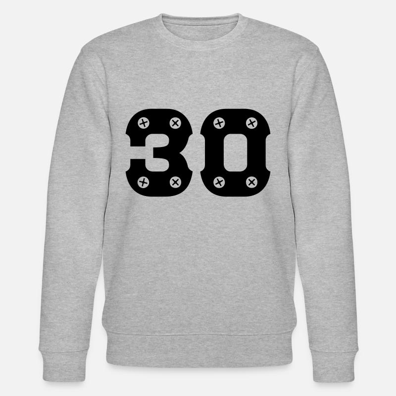Idée cadeau 30e anniversaire - Sweat bio CHANGER Stanley/Stella Unisexe - gris chiné