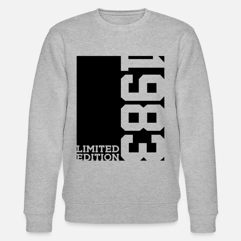 ÉDITION LIMITÉE 43E ANNIVERSAIRE 1983 - Sweat bio CHANGER Stanley/Stella Unisexe - gris chiné