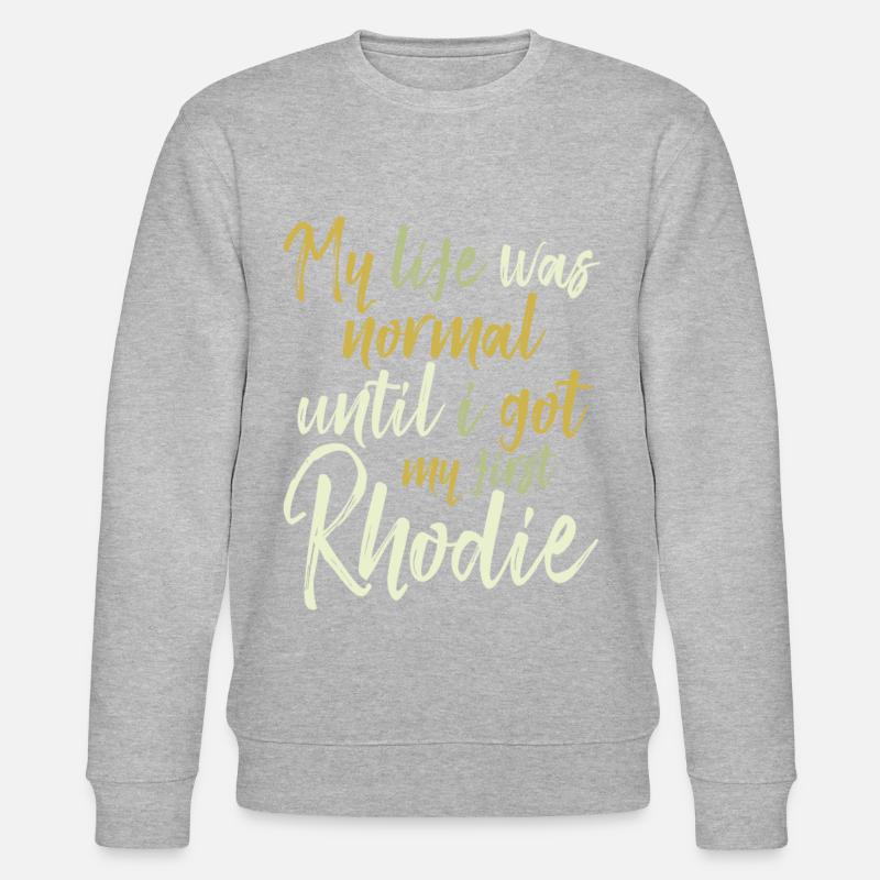 Rhodesian Ridgeback "Rhodie" - Sweat bio CHANGER Stanley/Stella Unisexe - gris chiné