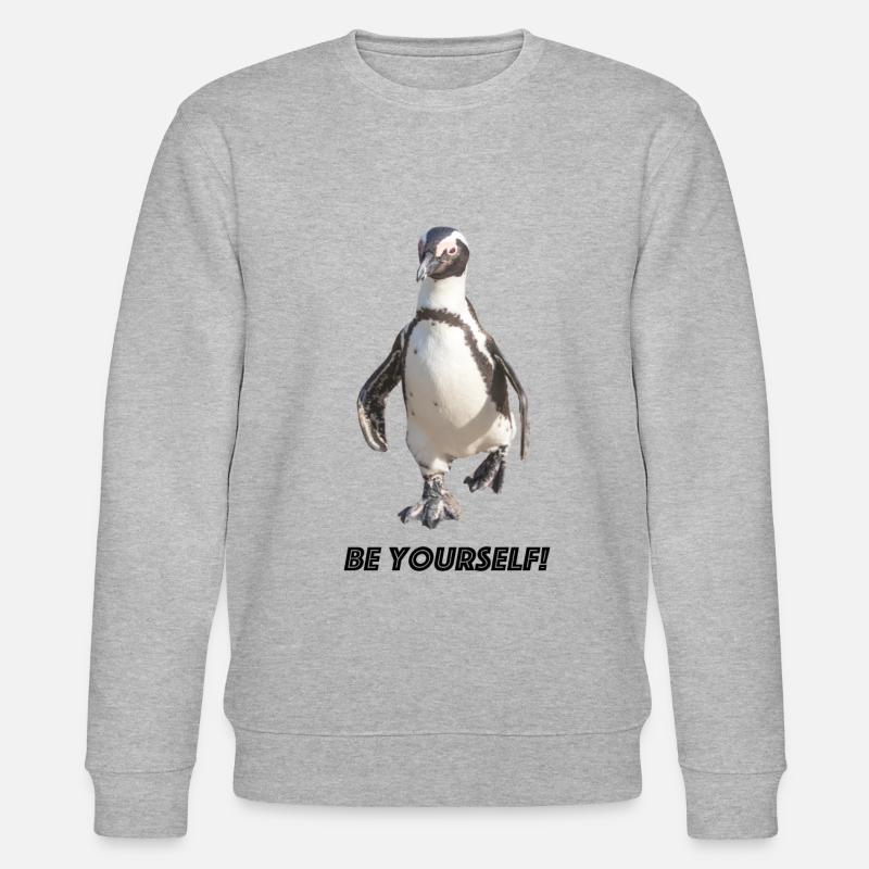 Pingouin be yourself - Sweat bio CHANGER Stanley/Stella Unisexe - gris chiné