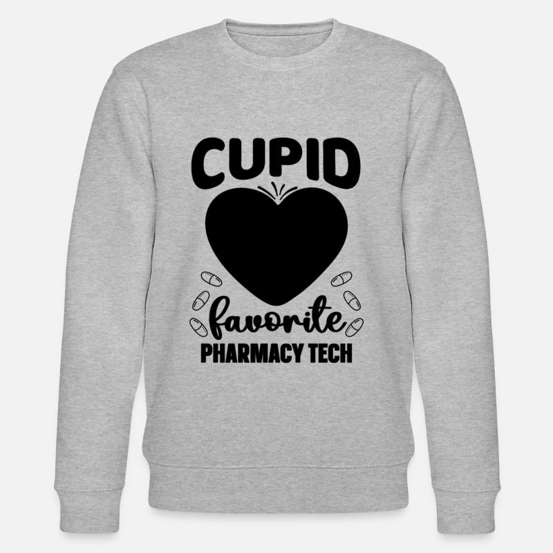 Apothekentechniker Apotheke Techniker Geschenkidee - Stanley/Stella Unisex Bio-Sweatshirt CHANGER - Grau meliert