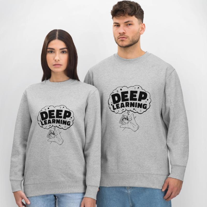 Deep Learning Computer Science Technology Robotics Stanley/Stella Unisex Bio-Sweatshirt CHANGER 