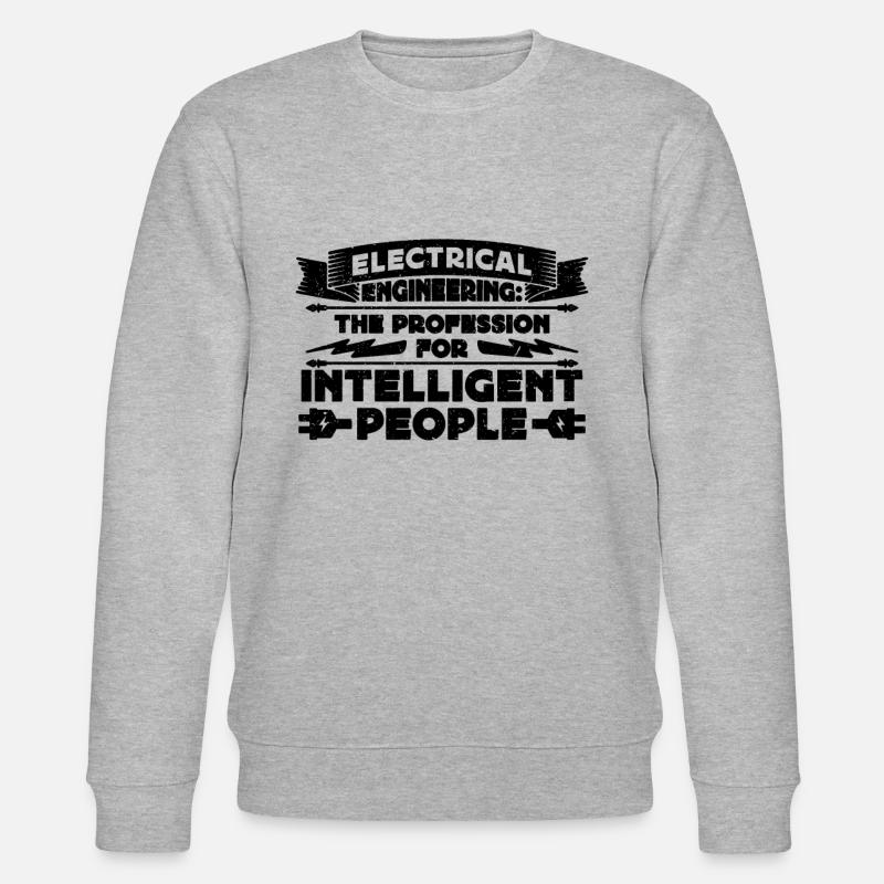 Génie électrique La profession d’ingénieur - Sweat bio CHANGER Stanley/Stella Unisexe - gris chiné