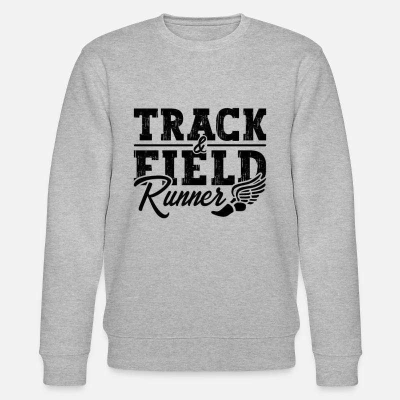 Course d’athlétisme Sprint Sprinter - Sweat bio CHANGER Stanley/Stella Unisexe - gris chiné