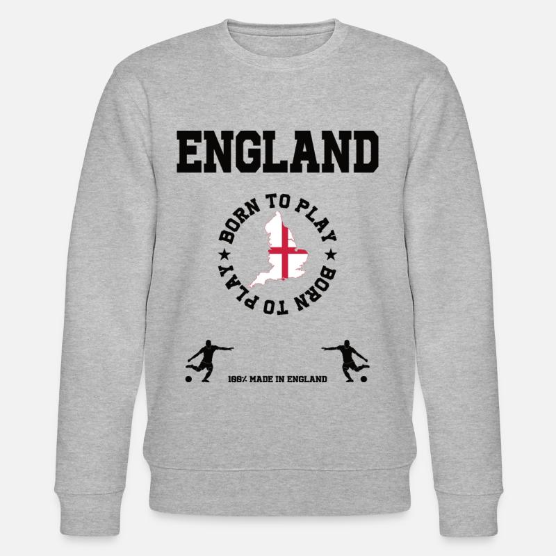 Angleterre - Sweat bio CHANGER Stanley/Stella Unisexe - gris chiné