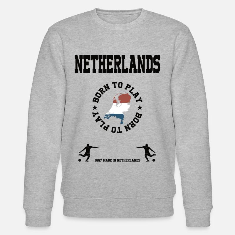 Holland - Stanley/Stella Unisex Bio-Sweatshirt CHANGER  - Grau meliert