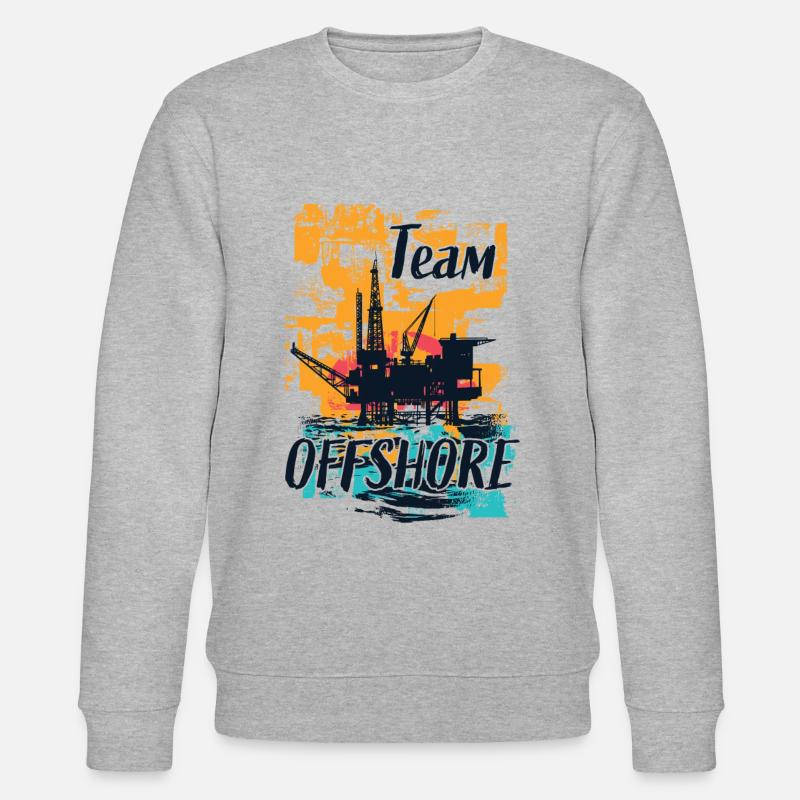 Équipe Offshore Life - Sweat bio CHANGER Stanley/Stella Unisexe - gris chiné