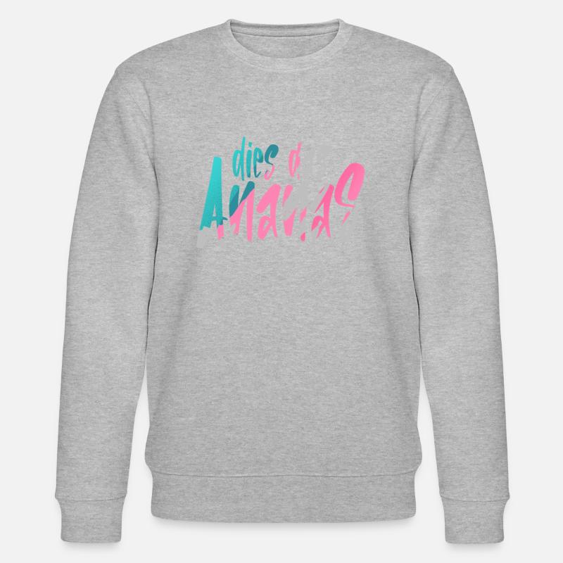 Dies Das Ananas - Stanley/Stella Unisex Bio-Sweatshirt CHANGER  - Grau meliert