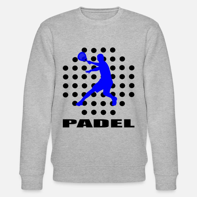 Padel | - Stanley/Stella Unisex Bio-Sweatshirt CHANGER  - Grau meliert
