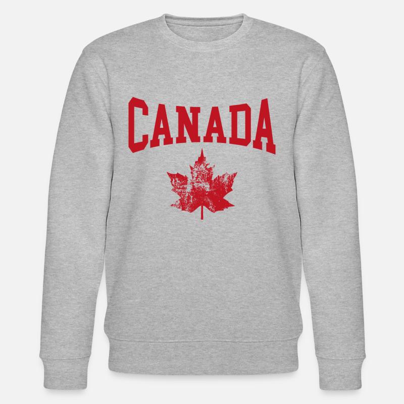 Canada - Sweat bio CHANGER Stanley/Stella Unisexe - gris chiné